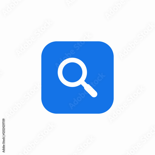 search magnifier icon sign vector