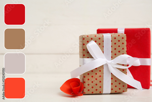 Gift boxes for Valentine's ...