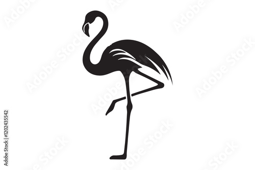 flamingo silhouette