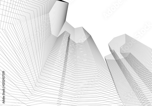 architecture geometric background