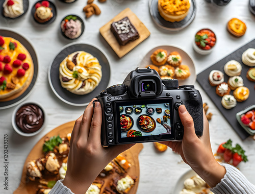 Sweet Delights Photography Session: Capturing the Essence of Culinary Art photo