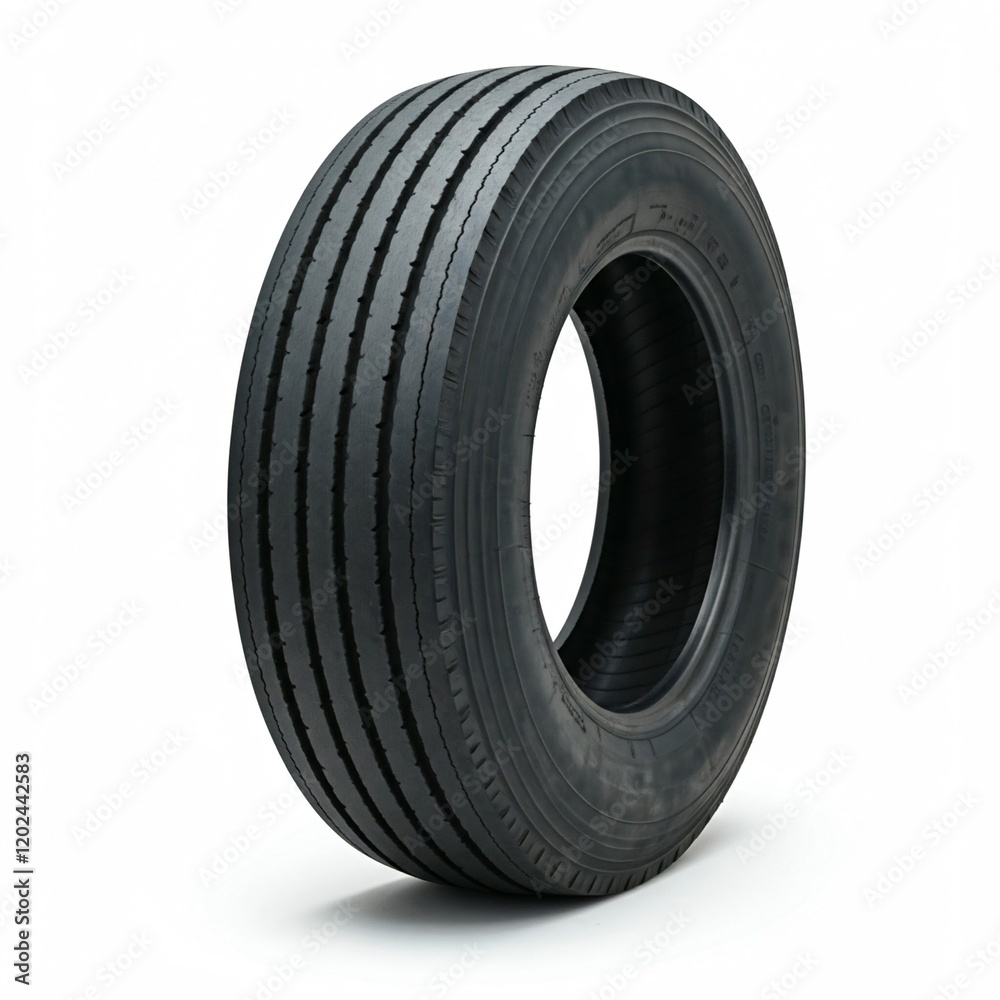 black tire isolated on white background 3d rendering black tire isolated on white background 3d rendering