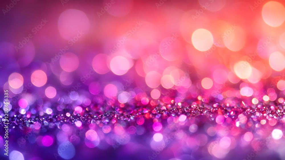 Abstract Pink Purple Glitter Bokeh Background Abstract Pink Purple Glitter Bokeh Background
