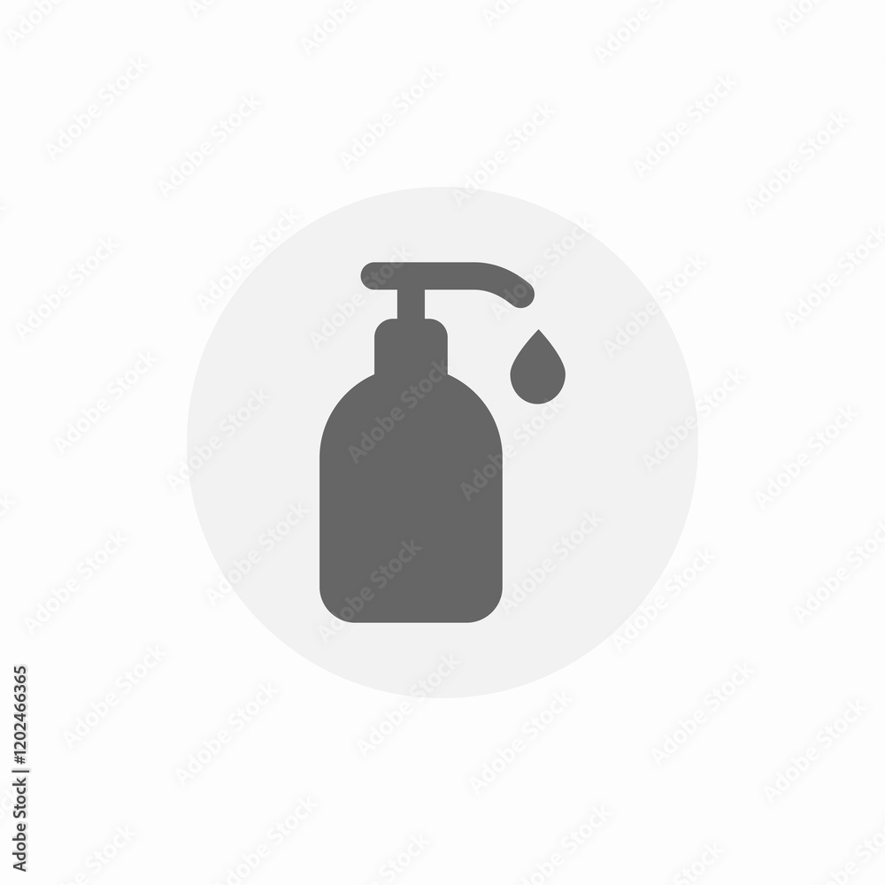 grey soap container icon sign vector grey soap container icon sign vector
