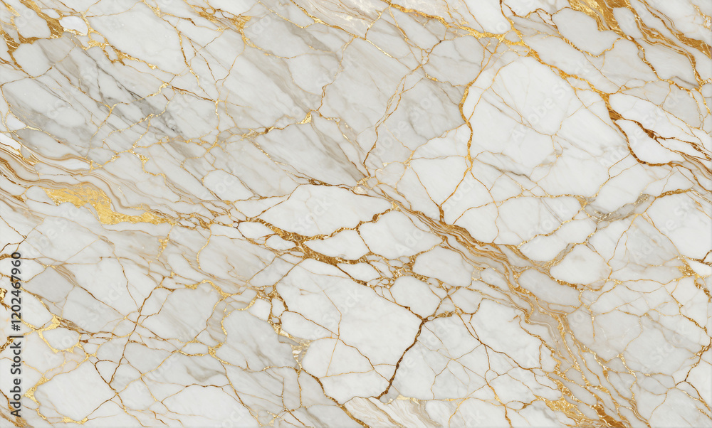 Fototapeta premium High-resolution seamless marble texture with detailed veins and polished surface.