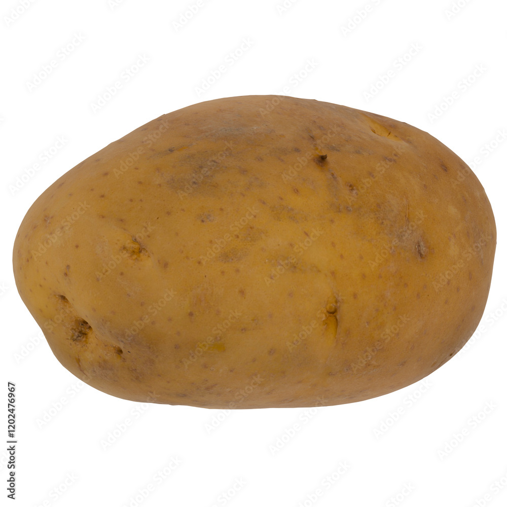 3d render potato with transparent background 3d render potato with transparent background