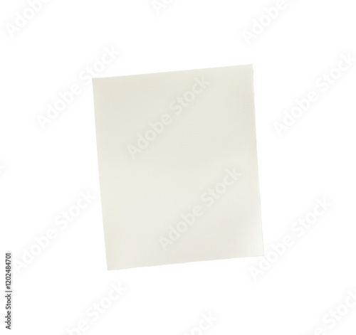 Obraz na płótnie White post it note with shadow on transparent background (png image)
w salonie