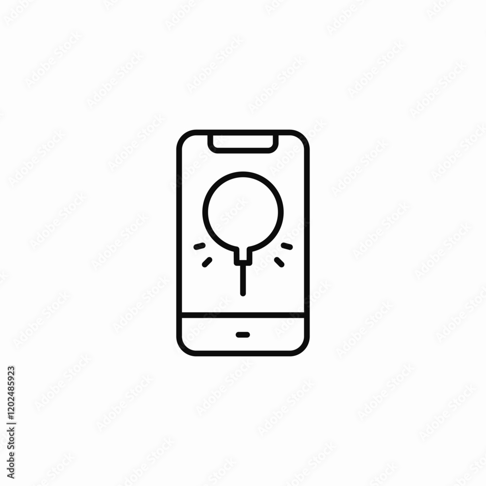 celebration mobile app icon sign vector celebration mobile app icon sign vector