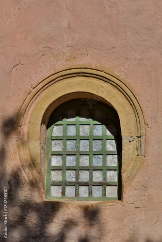 USA, California, Carmel. Inside the grounds at the Carmel Mission Basilica Museum photo