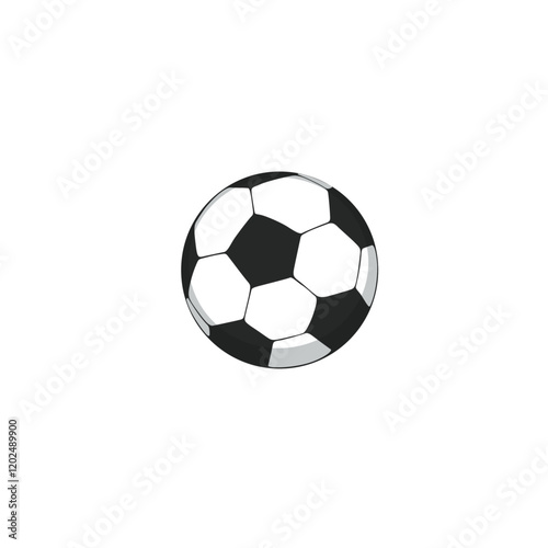Soccer ball icon flat vector design