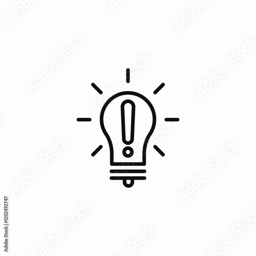 brilliant idea icon sign vector