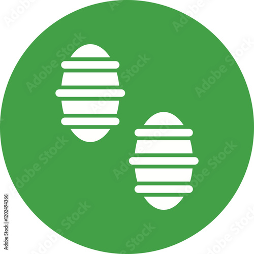 Gnocchi icon single vector illustration