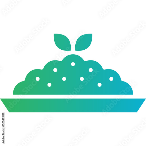 Risotto icon single vector illustration