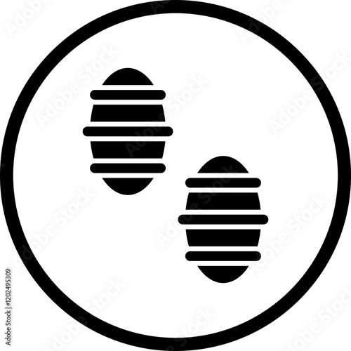 Gnocchi icon single vector illustration