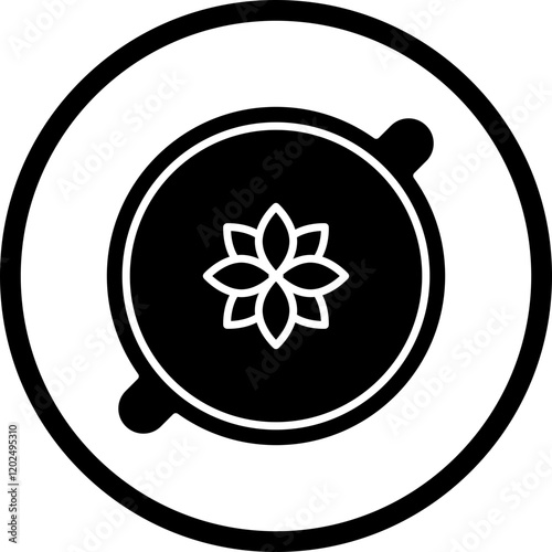 Crema Catalana icon single vector illustration