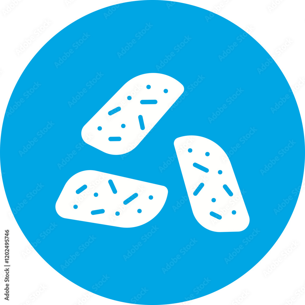 Biscotto icon single vector illustration Biscotto icon single vector illustration