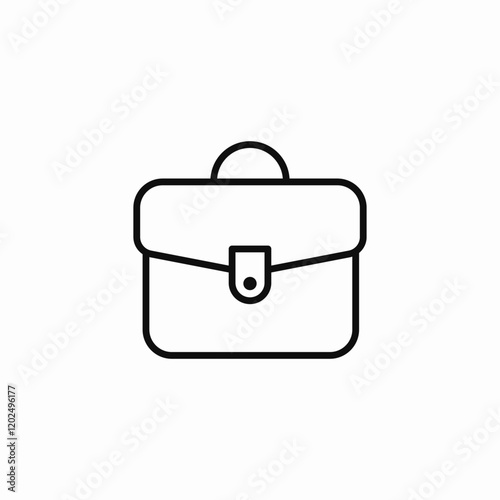 file folder bag icon sign vector