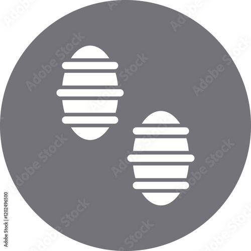 Gnocchi icon single vector illustration