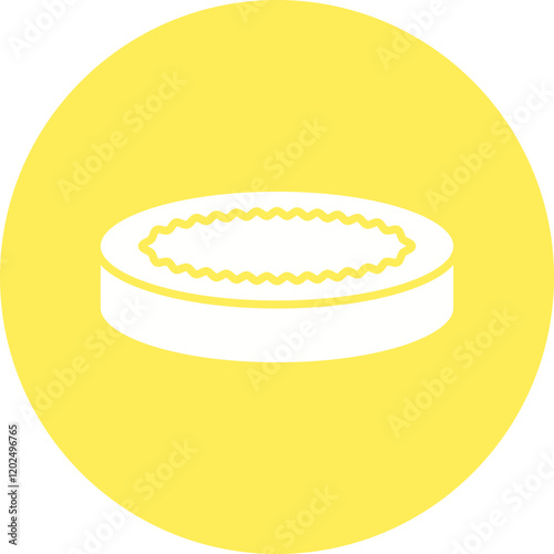 Creme Brulee icon single vector illustration
