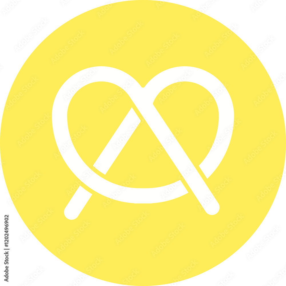 Pretzels icon single vector illustration Pretzels icon single vector illustration