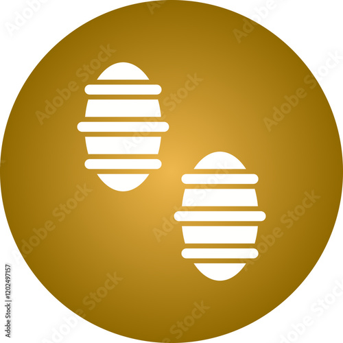 Gnocchi icon single vector illustration