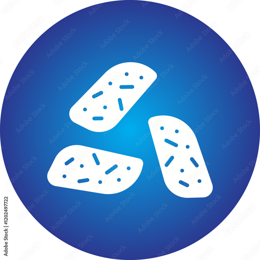 Biscotto icon single vector illustration Biscotto icon single vector illustration