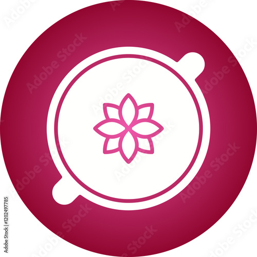 Crema Catalana icon single vector illustration