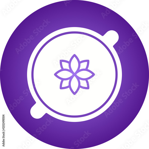 Crema Catalana icon single vector illustration