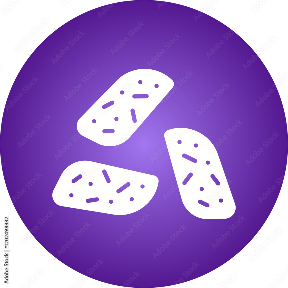 Biscotto icon single vector illustration Biscotto icon single vector illustration