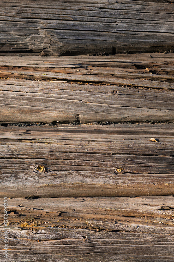 This image showcases a distinctly weathered wood texture, perfect for various backgrounds, design projects, or crafts This image showcases a distinctly weathered wood texture, perfect for various backgrounds, design projects, or crafts