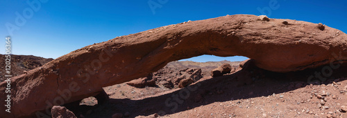 Looking into the Orocopia Mountain Wilderness area, Colorado Desert, California