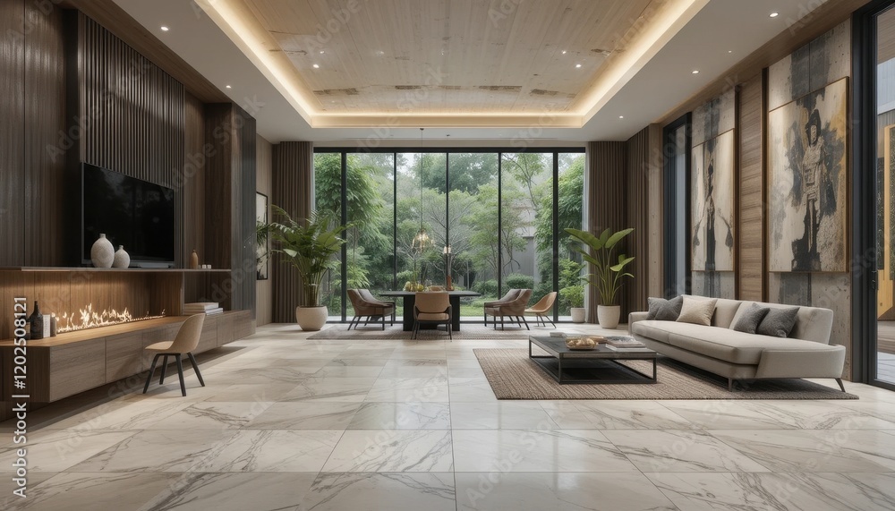 Fototapeta premium porcelain tile flooring for contemporary style homes
