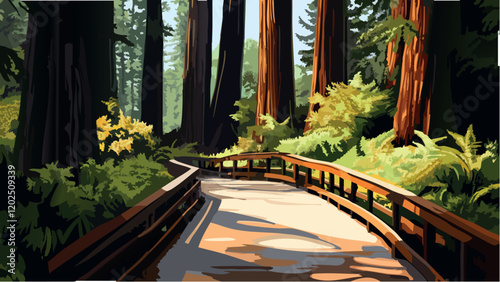 A Stroll Through Muir Woods.eps
