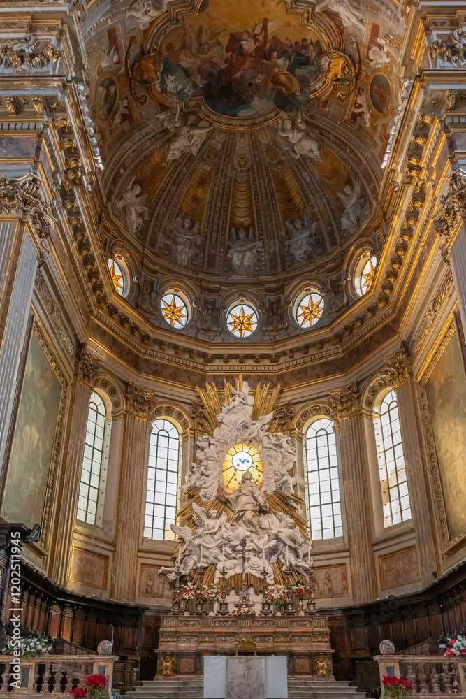 Obraz premium italia saint gennaro church naples duomo