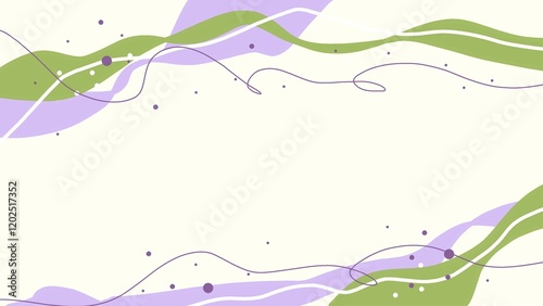 Creative abstract background with waves. Template with space for powerpoint, ppt, celebration, branding, banner, flyer, cover, business card, poster, sales, wall art, promotion, magazine and print.