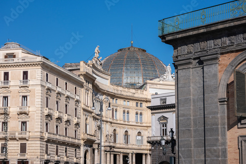 Fototapeta Naklejka Na Ścianę i Meble -  Sections and details from the streets of Naples the capital of the Campania region and the 3rd largest city in Italy