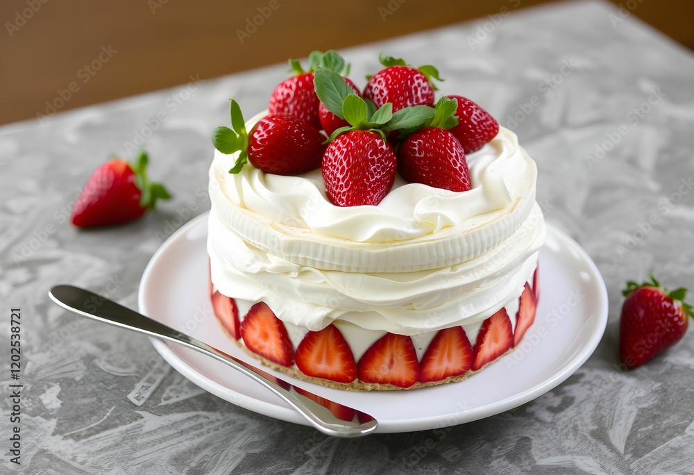 cheesecake with strawberries cheesecake with strawberries