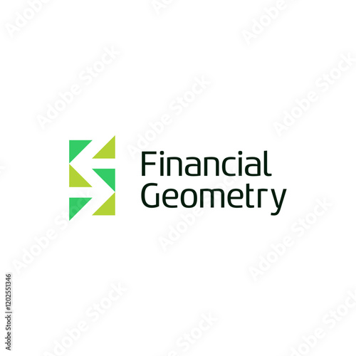Aero direction financial geometry green logo design editable vector brand identity corporates image 
