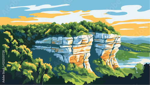 The Ozarks Landscape.eps