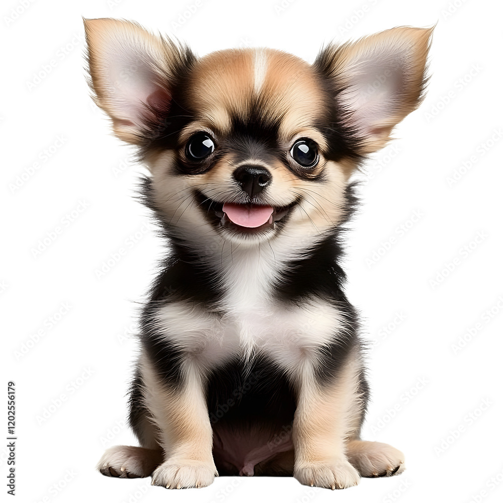 chihuahua puppy isolated on transparent background cutout chihuahua puppy isolated on transparent background cutout