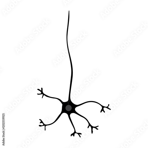 cerebellar granule cell glyph icon