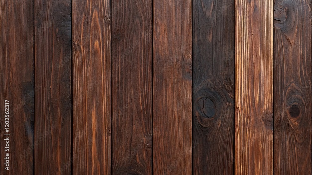 Fototapeta premium Elegant wooden plank background rustic setting decorative content warm environment close-up viewpoint inviting concept