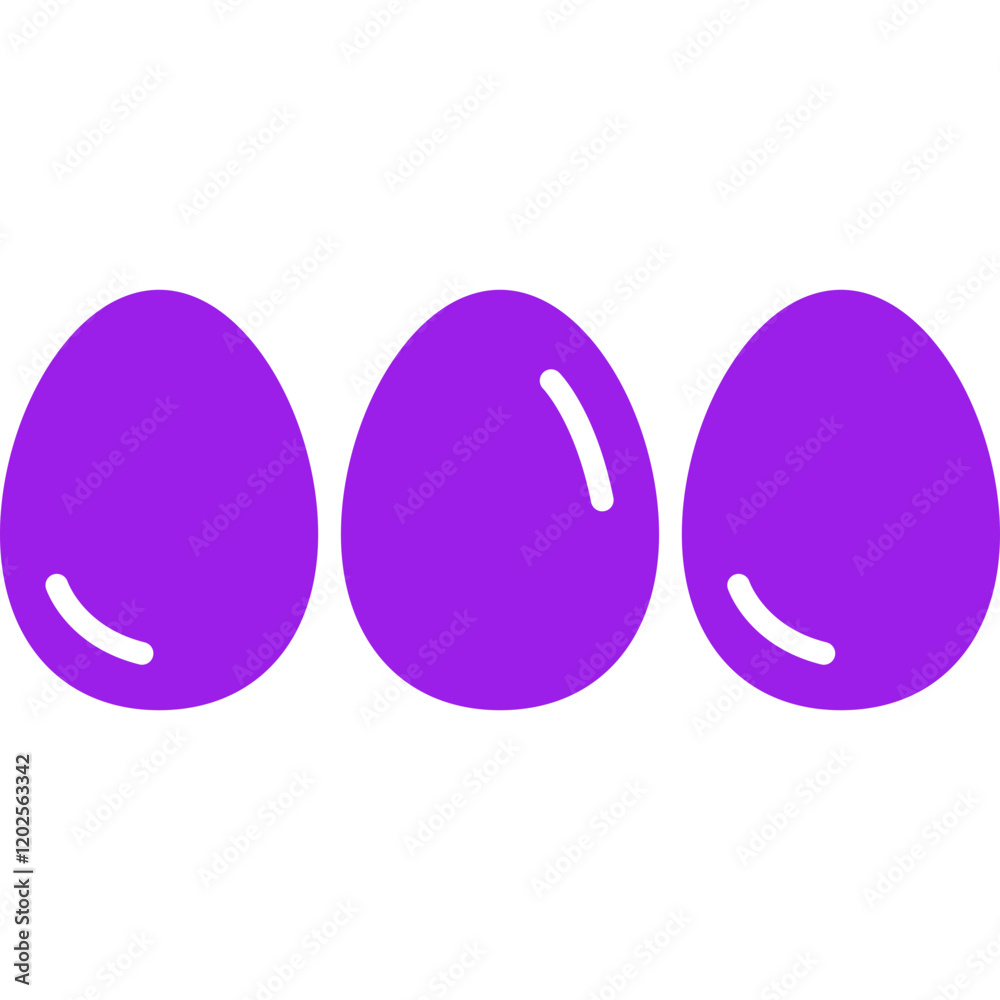 Eggs icon single vector illustration Eggs icon single vector illustration