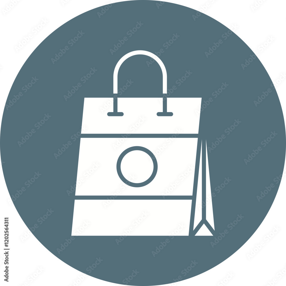 Product Bag icon single vector illustration Product Bag icon single vector illustration