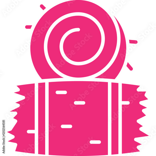 Hay icon single vector illustration