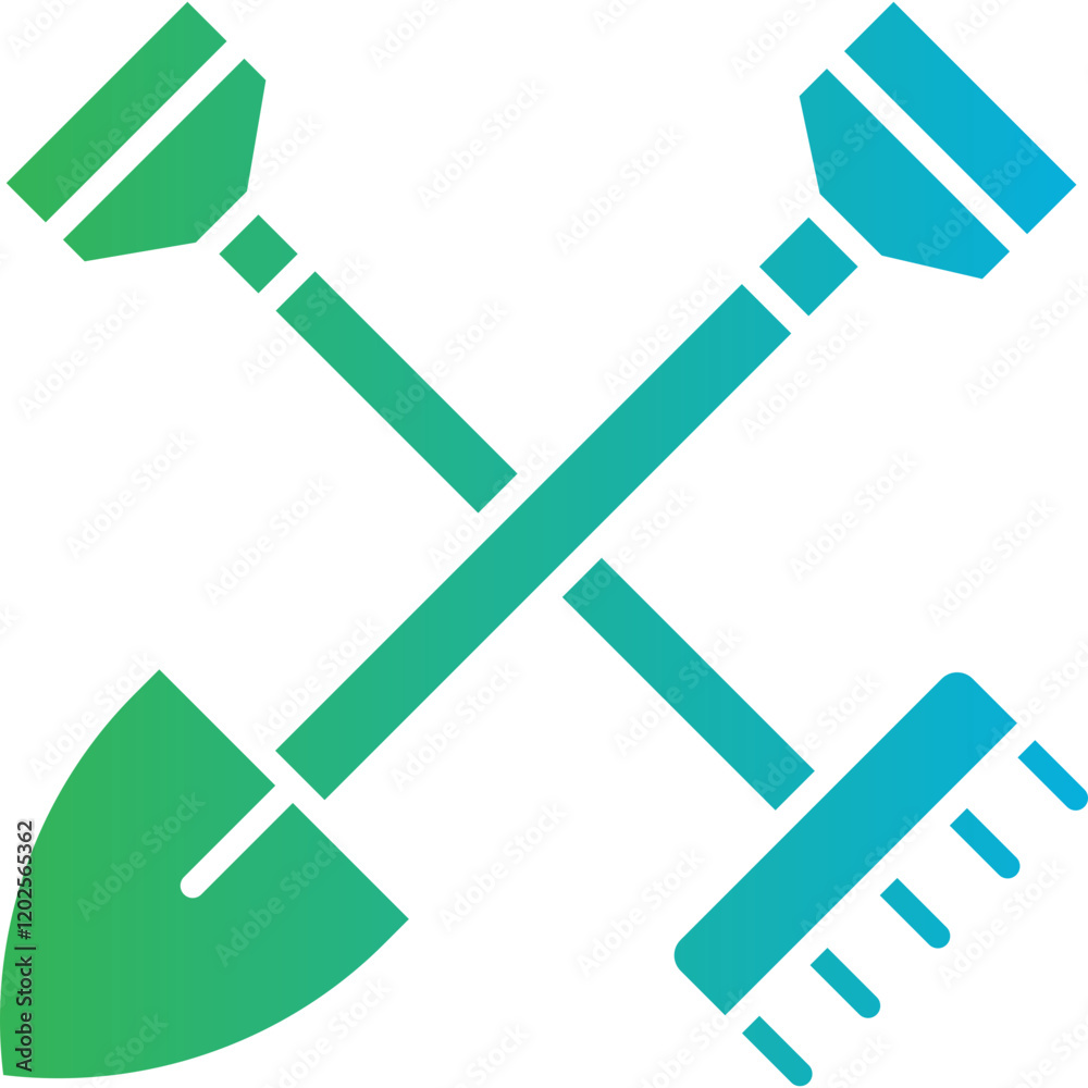 Farming Tools icon single vector illustration Farming Tools icon single vector illustration