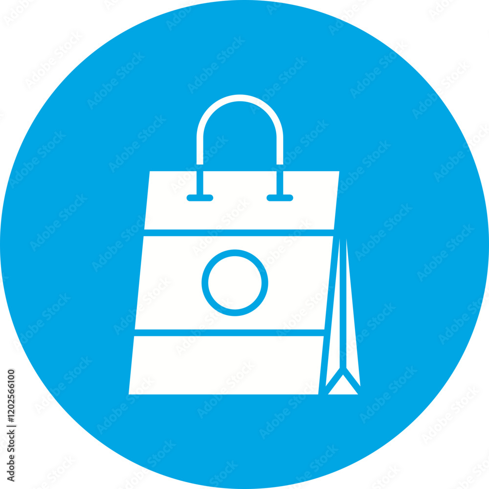 Product Bag icon single vector illustration Product Bag icon single vector illustration