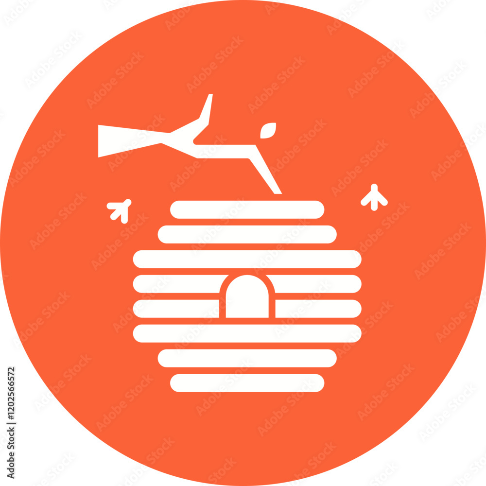 Hive icon single vector illustration Hive icon single vector illustration
