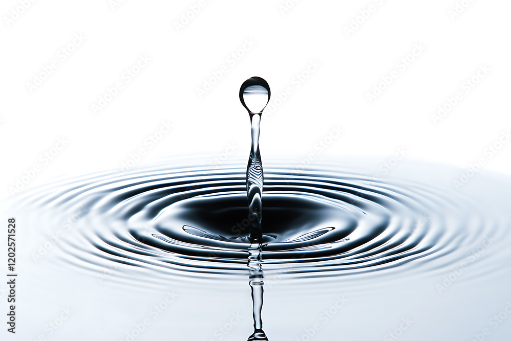 Splash of water isolated on a white background Splash of water isolated on a white background