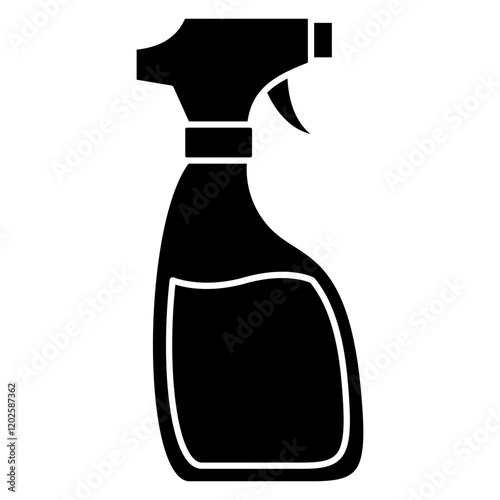 spray bottle icon vector